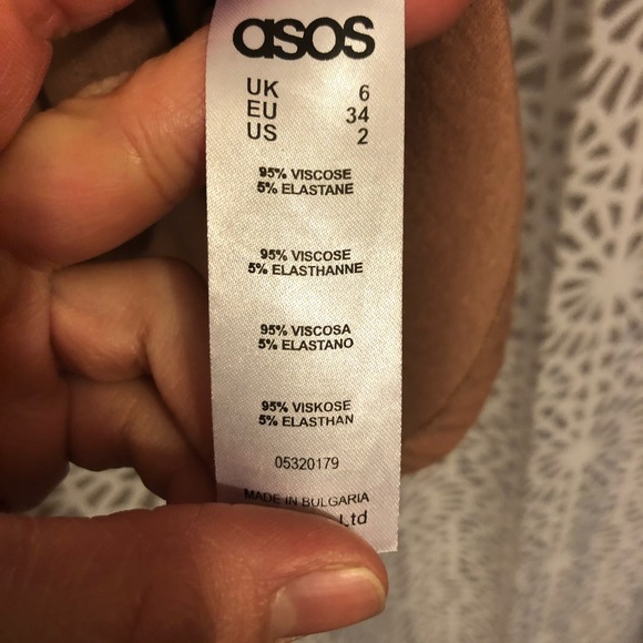 ASOS Blush Pussybow Blouse - Picture 7 of 8